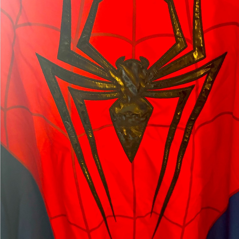 Marvel Spider-Themed Red and Black Adult  Costume/everyday wear